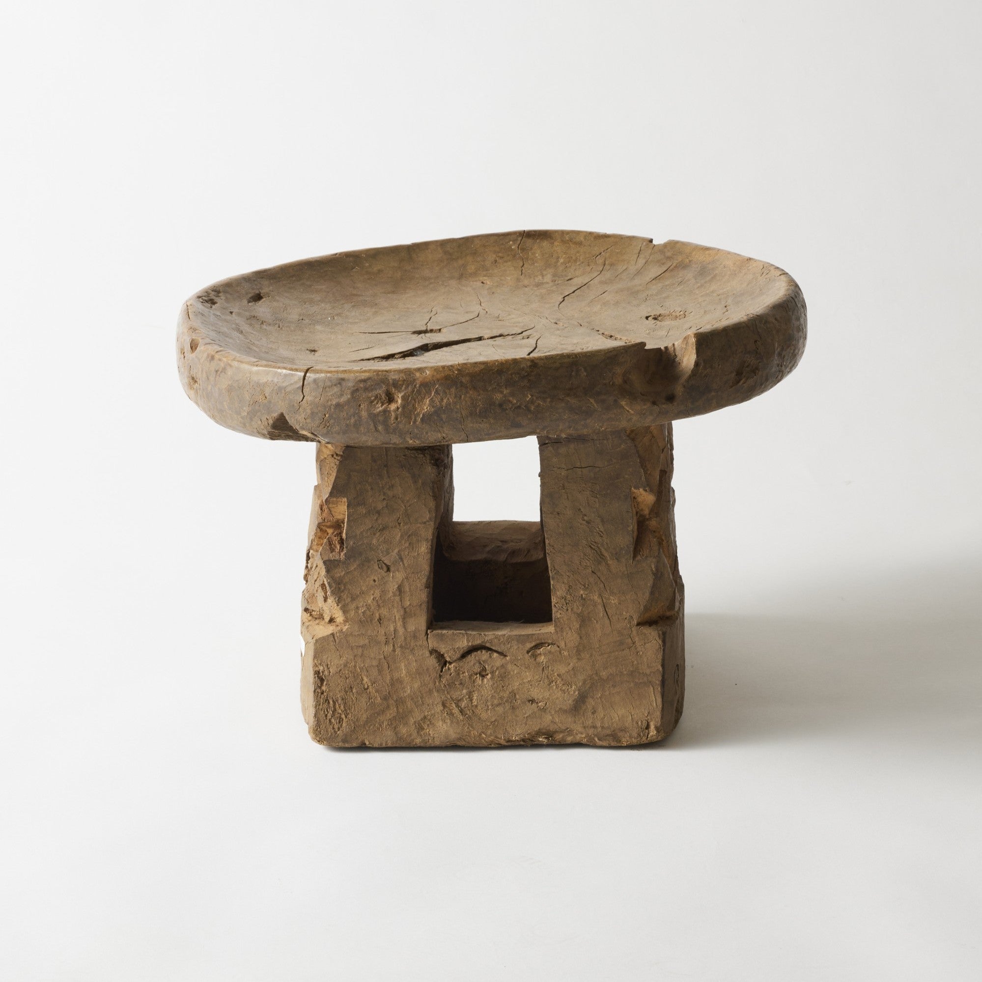 アフリカンヴィンテージ | Bamum Stool 001 | バムン族 – tiflo