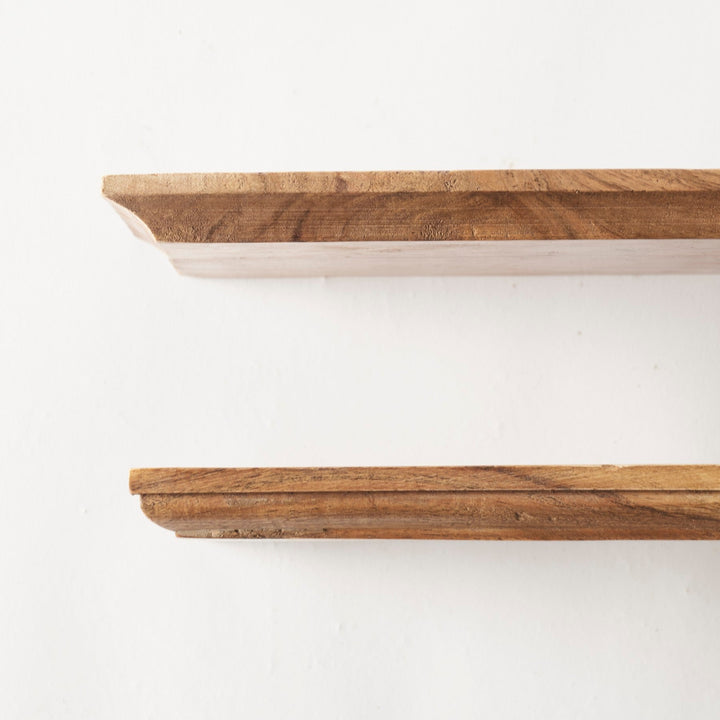 上：Taper shelf／下：Cove shelf