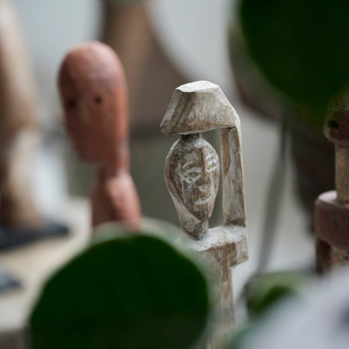 アフリカ　アート　木彫り　森の精霊　アンティーク アフリカ アート 木彫り 森の精霊 アンティーク アフリカ アート