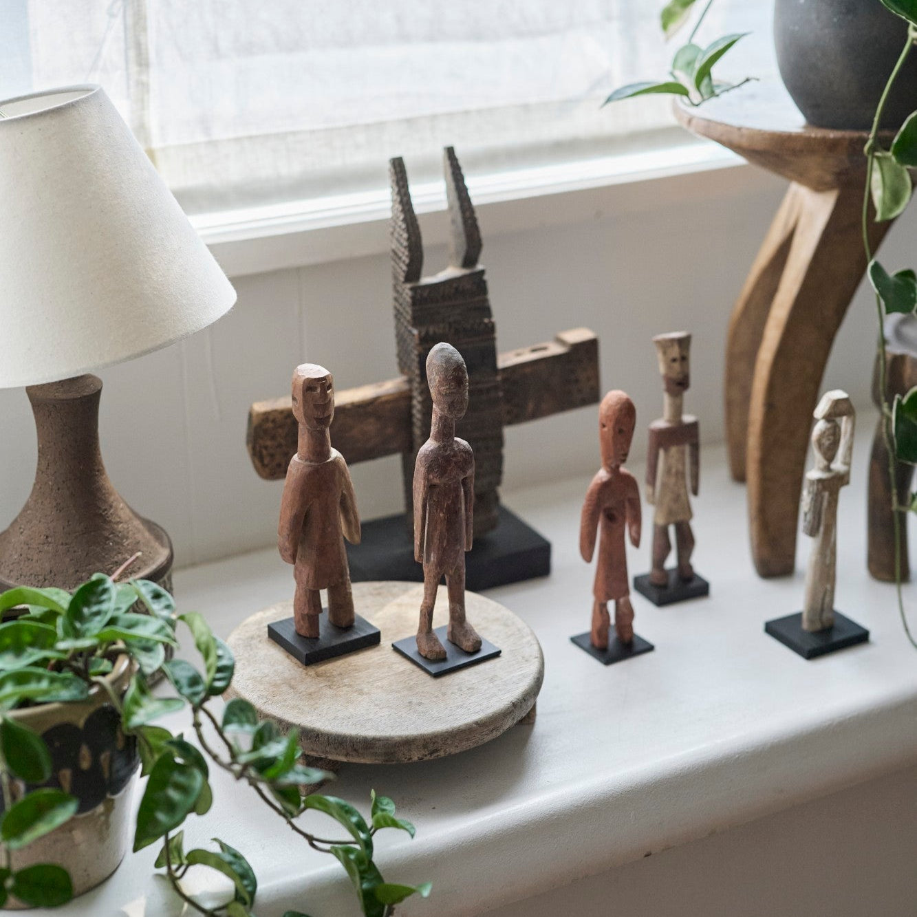 アフリカ　アート　木彫り　森の精霊　アンティーク アフリカ アート 木彫り 森の精霊 アンティーク アフリカ アート