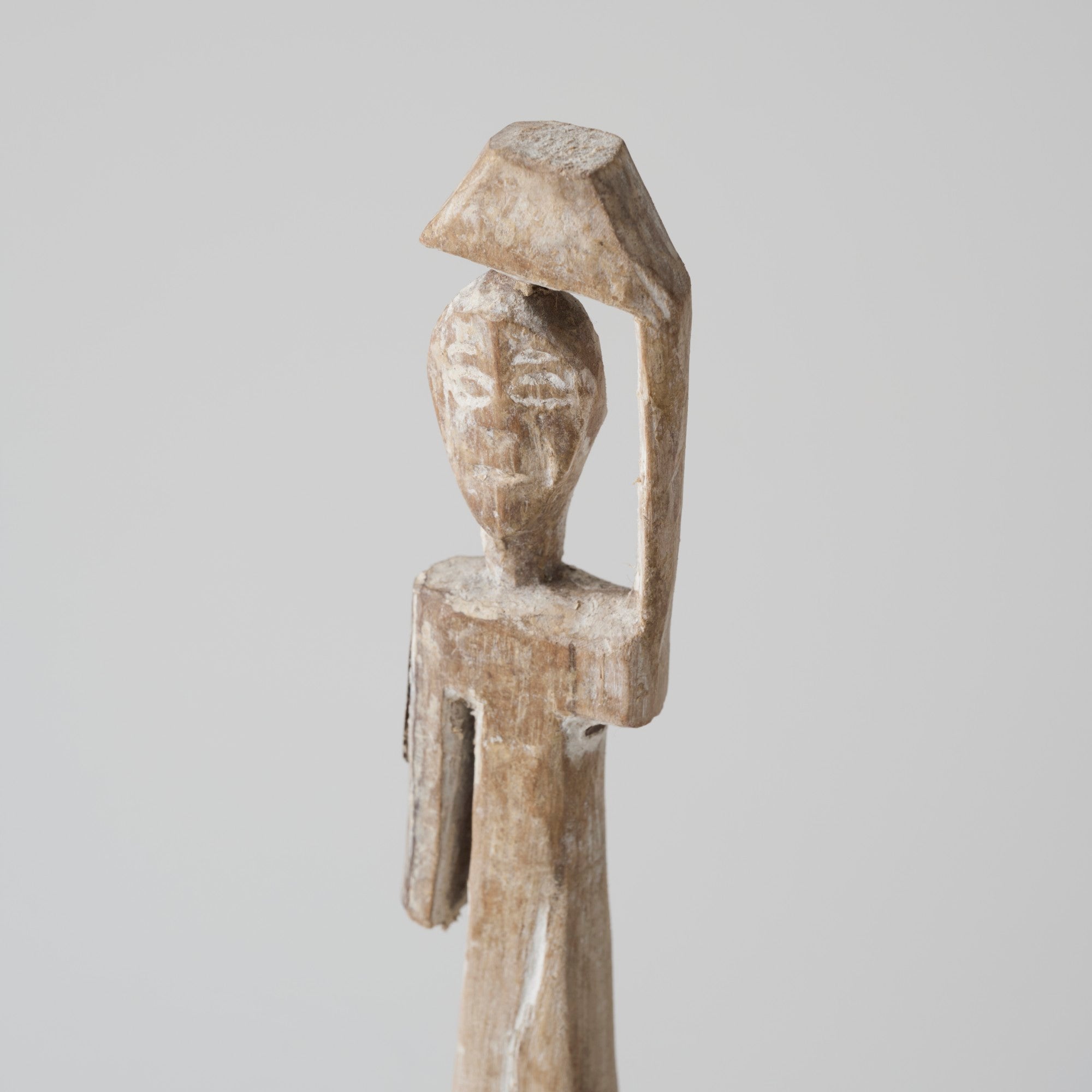 アフリカンヴィンテージ | 魔除け木彫り像 003 | アダン族 – tiflo