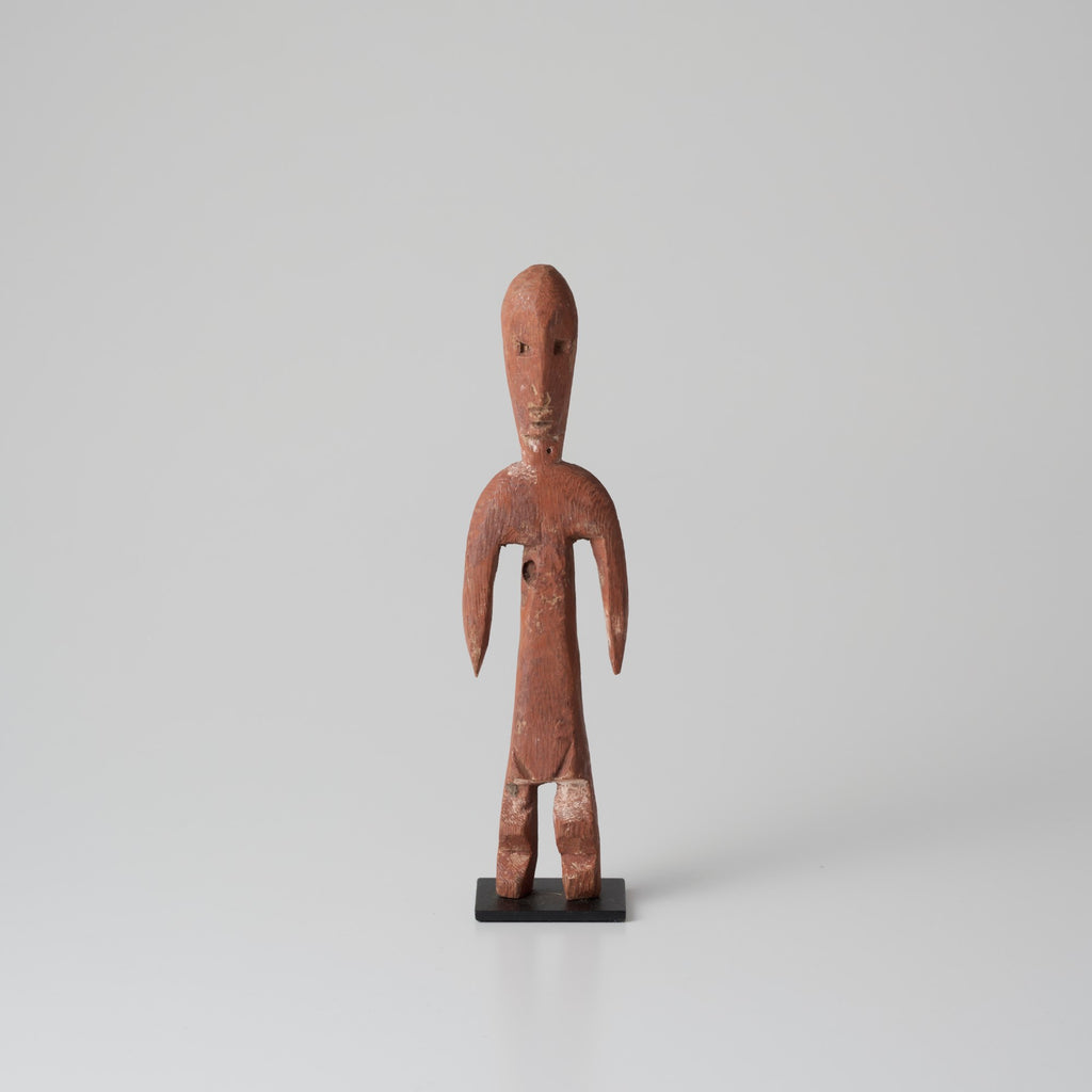Folk Art アフリカンヴィンテージ | 魔除け木彫り像 002