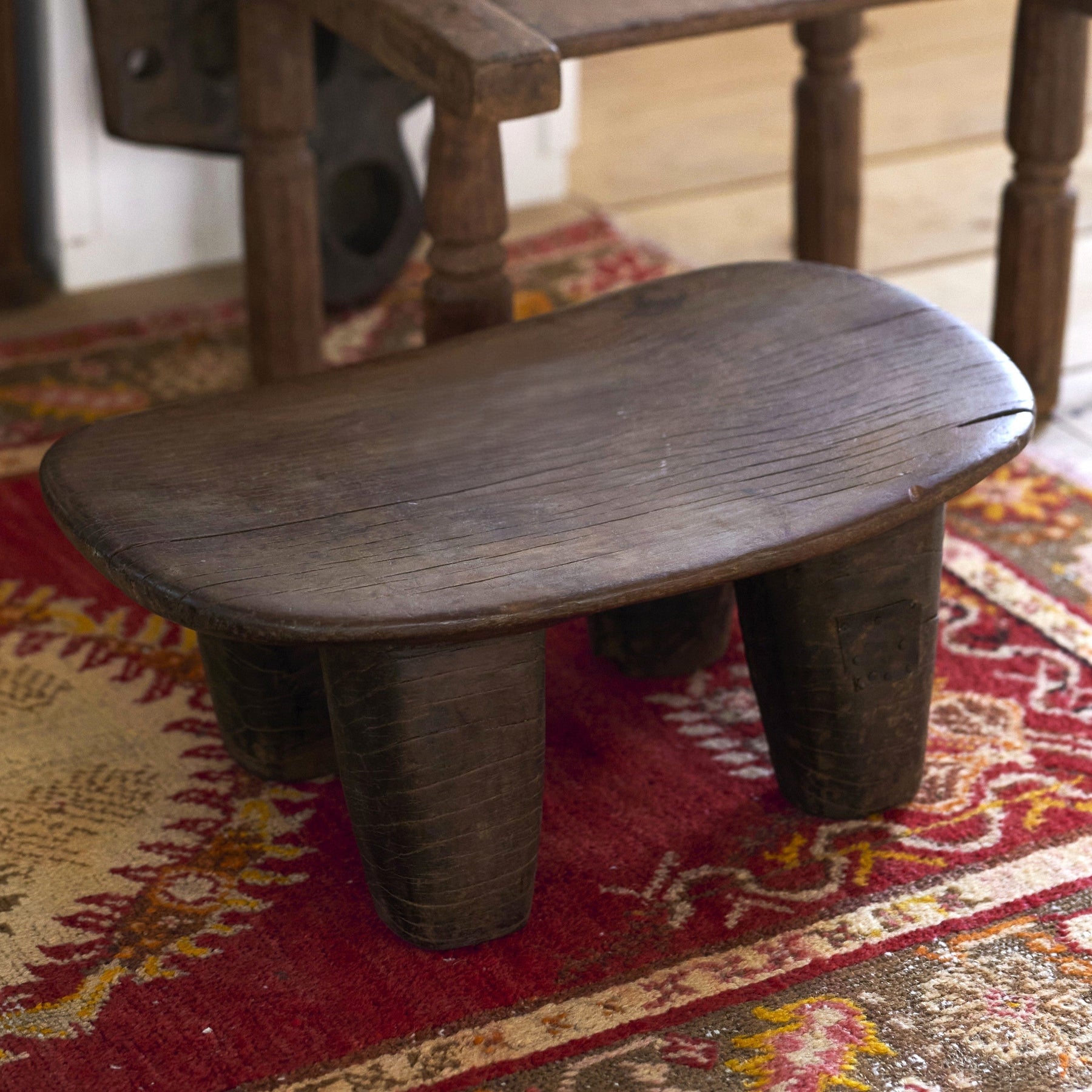 アフリカンヴィンテージ | Senufo Stool 001（大型） | セヌフォ族 – tiflo