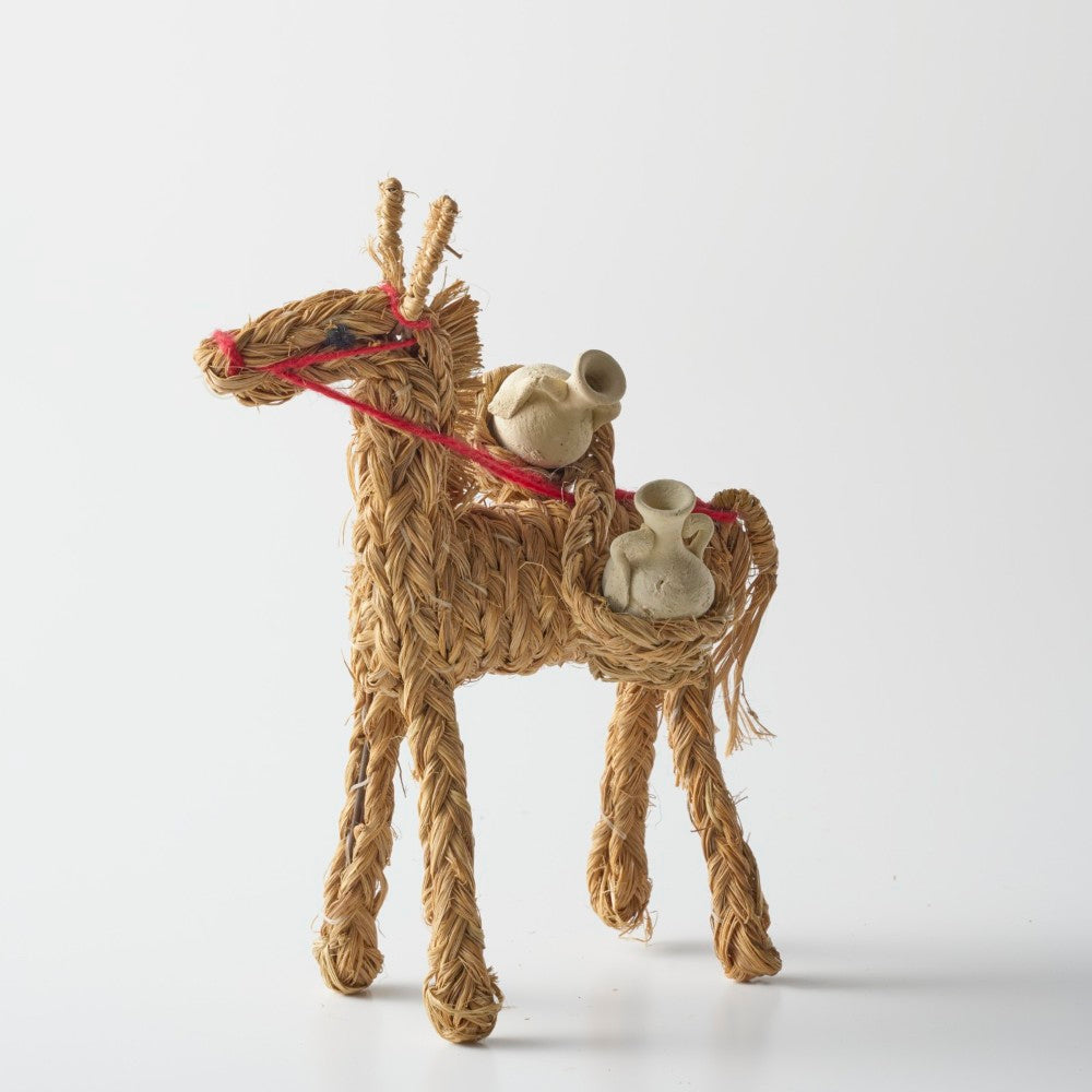 ②　BURRO ESPARTO CON CANTAROS