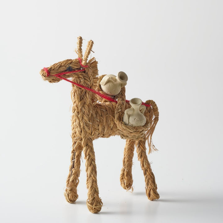 ②　BURRO ESPARTO CON CANTAROS