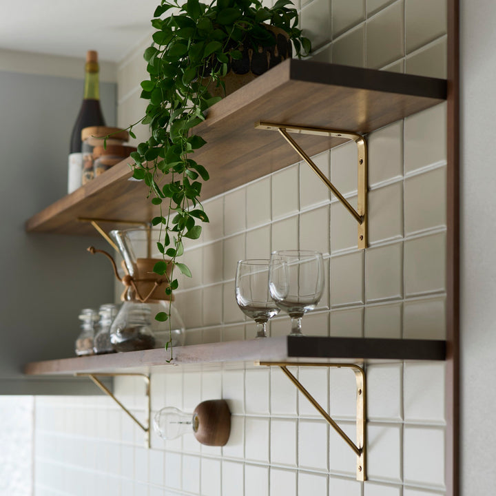 壁面収納 | Brass Bracket | 真鍮