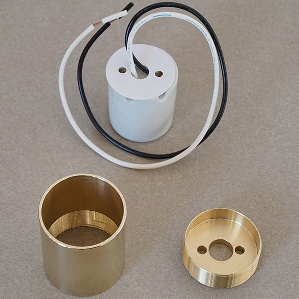 電気工事士による取付けが必要です。