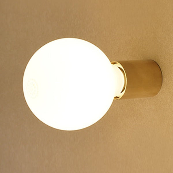 ブラケットライト | Cylinder Light Brass