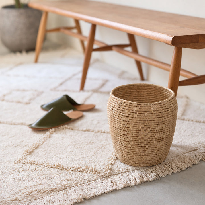 ダストボックス | Rattan Dust Box | L
