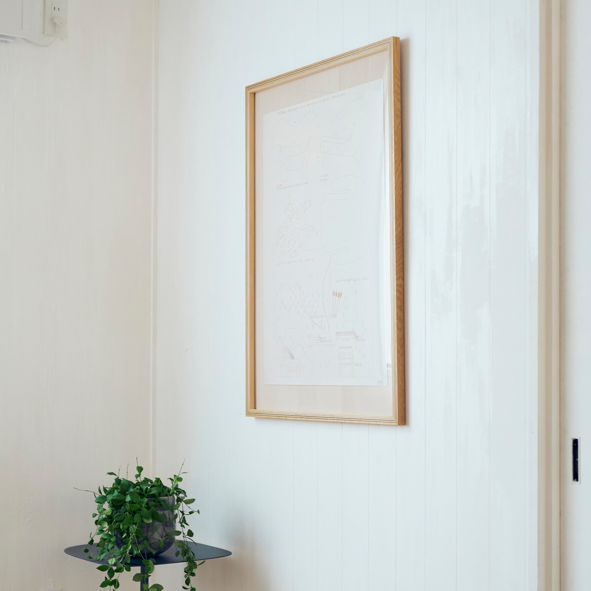 ポスターフレームセット | Finn Juhl | オーク | A1 – tiflo