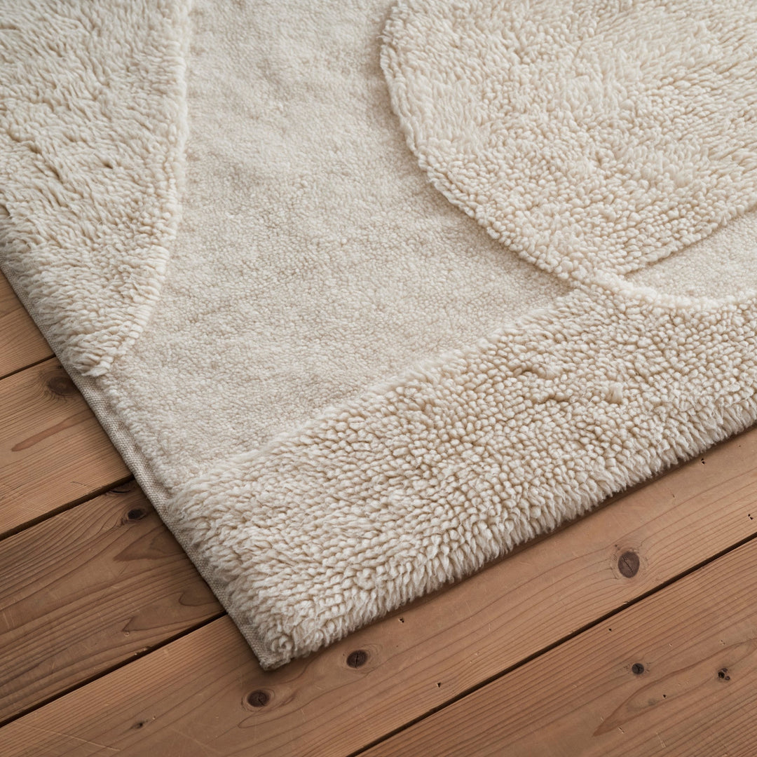 ラグマット | FIONA | アイボリー | 140×200