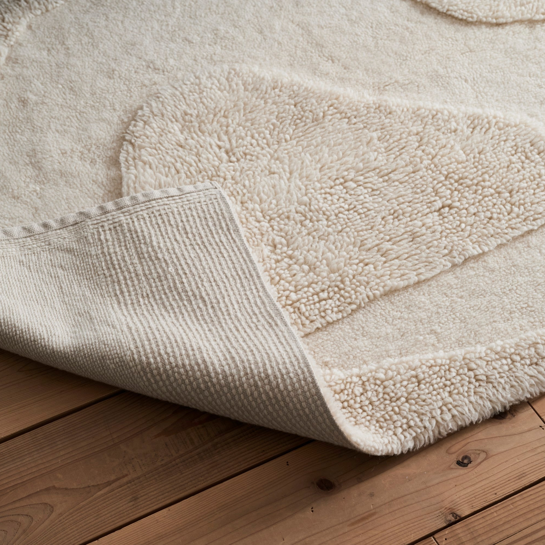 ラグマット | FIONA | アイボリー | 140×200