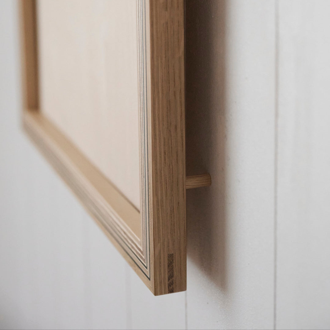 FLANGE plywood ポスターフレーム Oak