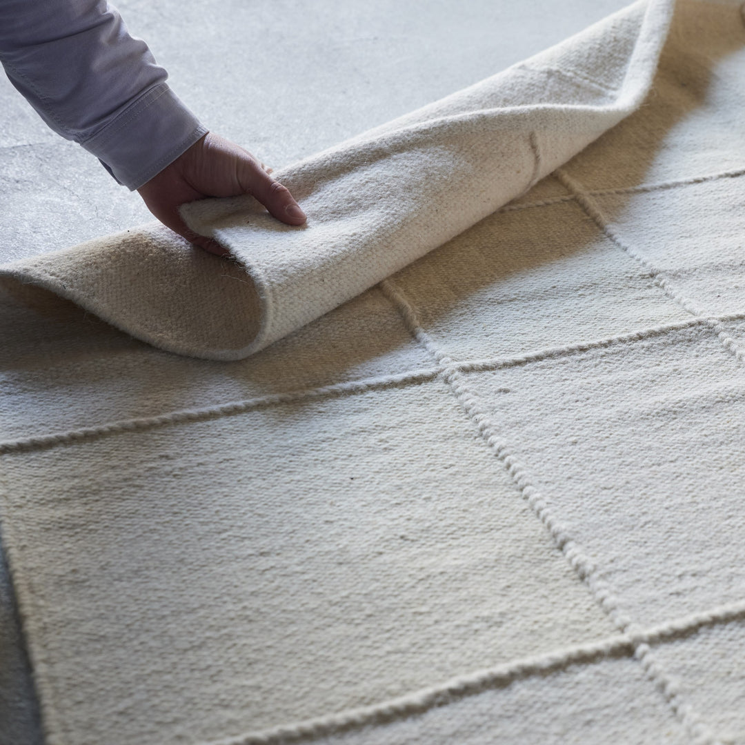 ラグマット | FLORA | アイボリー | 140×200