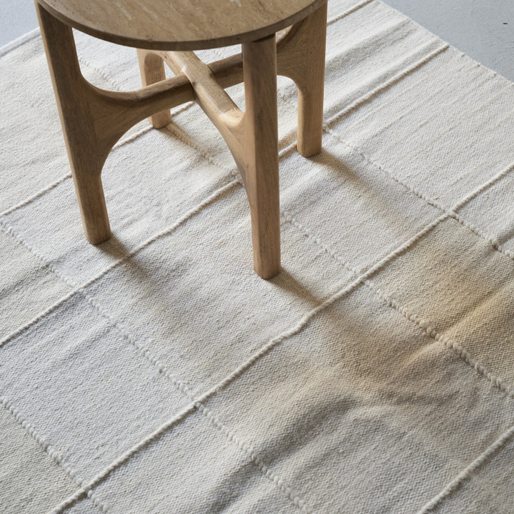 ラグマット | FLORA | アイボリー | 140×200