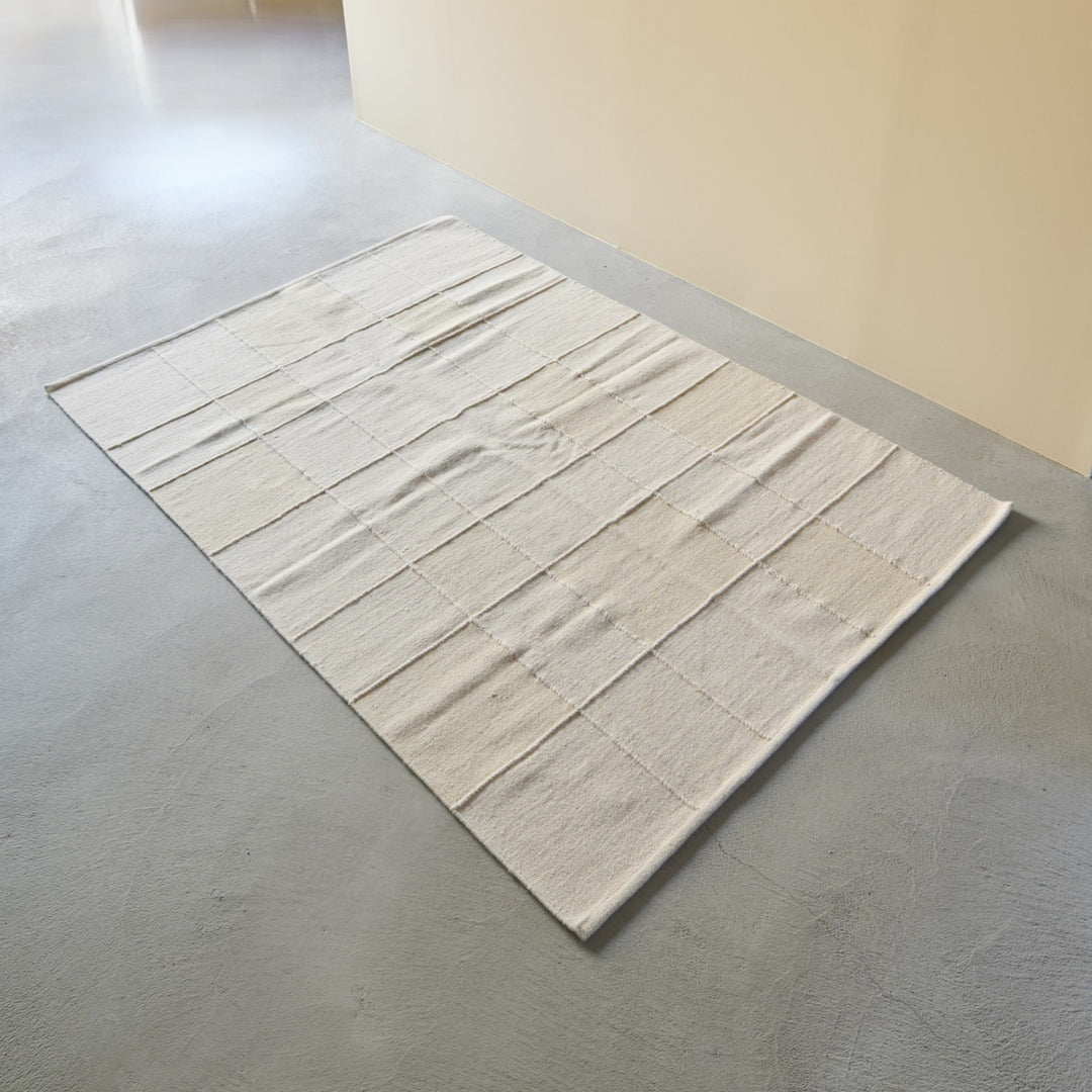 ラグマット | FLORA | アイボリー | 140×200