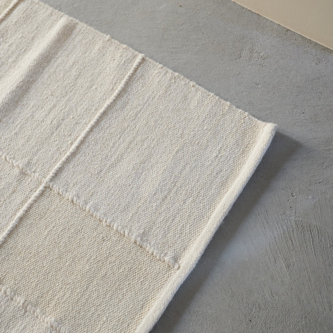 ラグマット | FLORA | アイボリー | 140×200