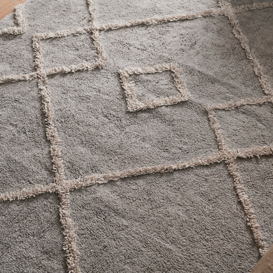 ラグマット | GEMMA | グレー | 140×200