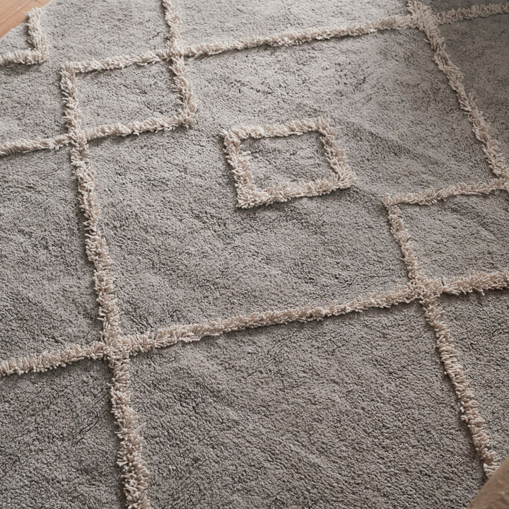 ラグマット | GEMMA | グレー | 140×200