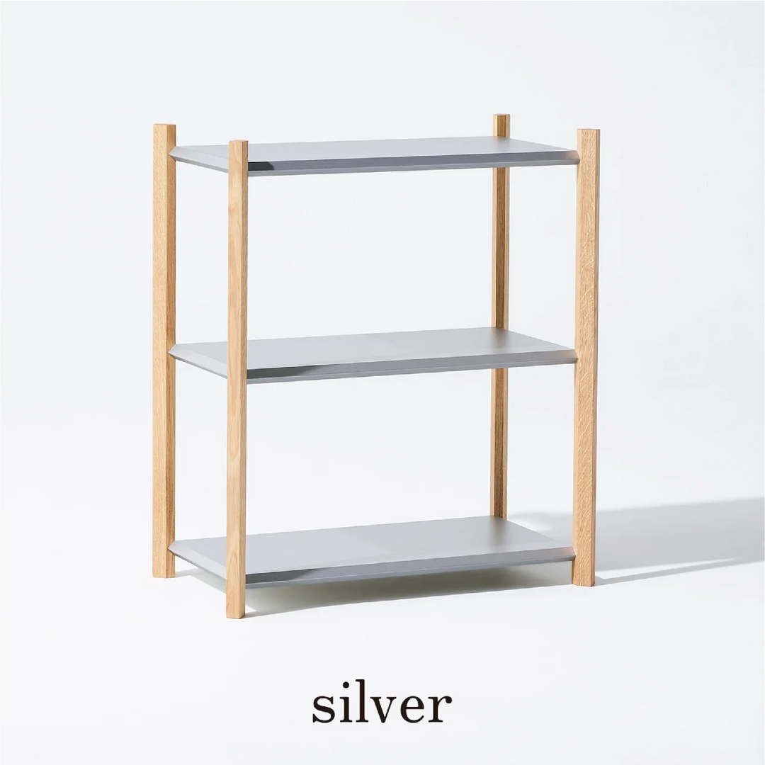 【受注生産】オープンシェルフ｜Baguette shelf｜3shelves（3段×1列）