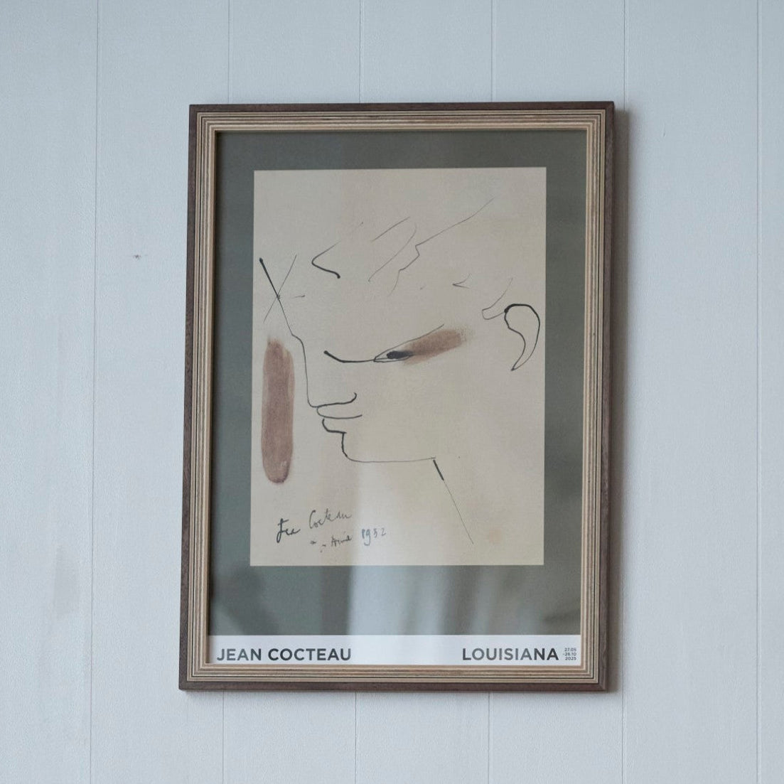 Jean Cocteau ポスターフレームセット A3 / Walnut – tiflo