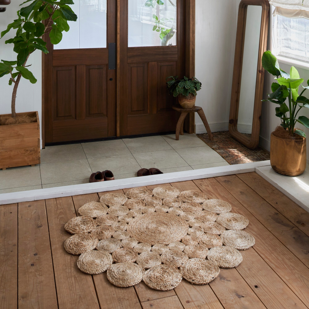 Jute Circle ラグマット