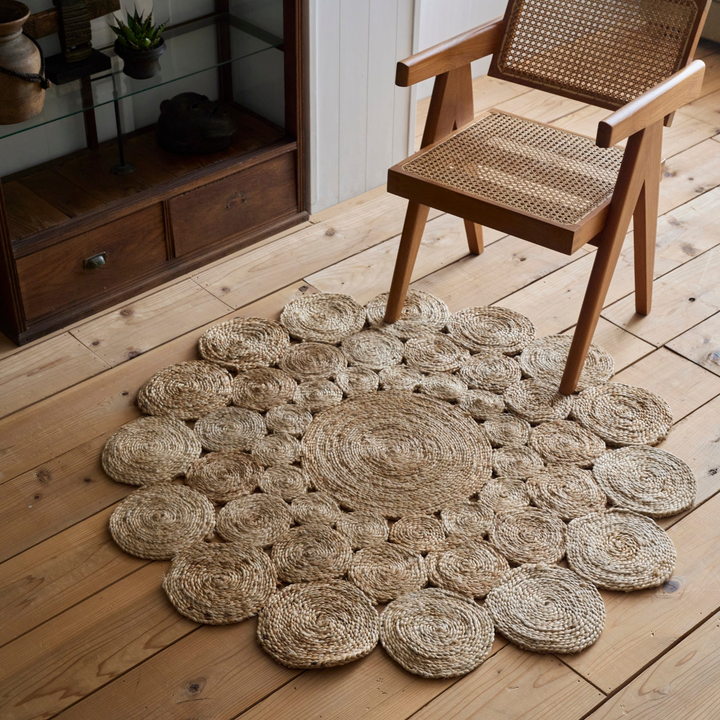 Jute Circle ラグマット　Bタイプ