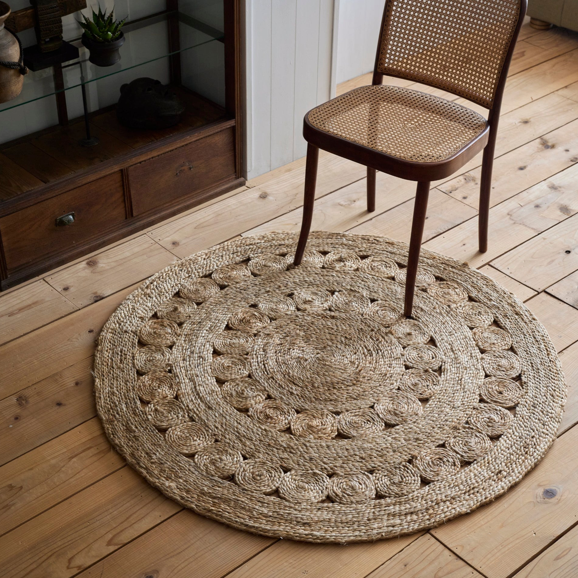 Jute Circle ラグマット　Cタイプ