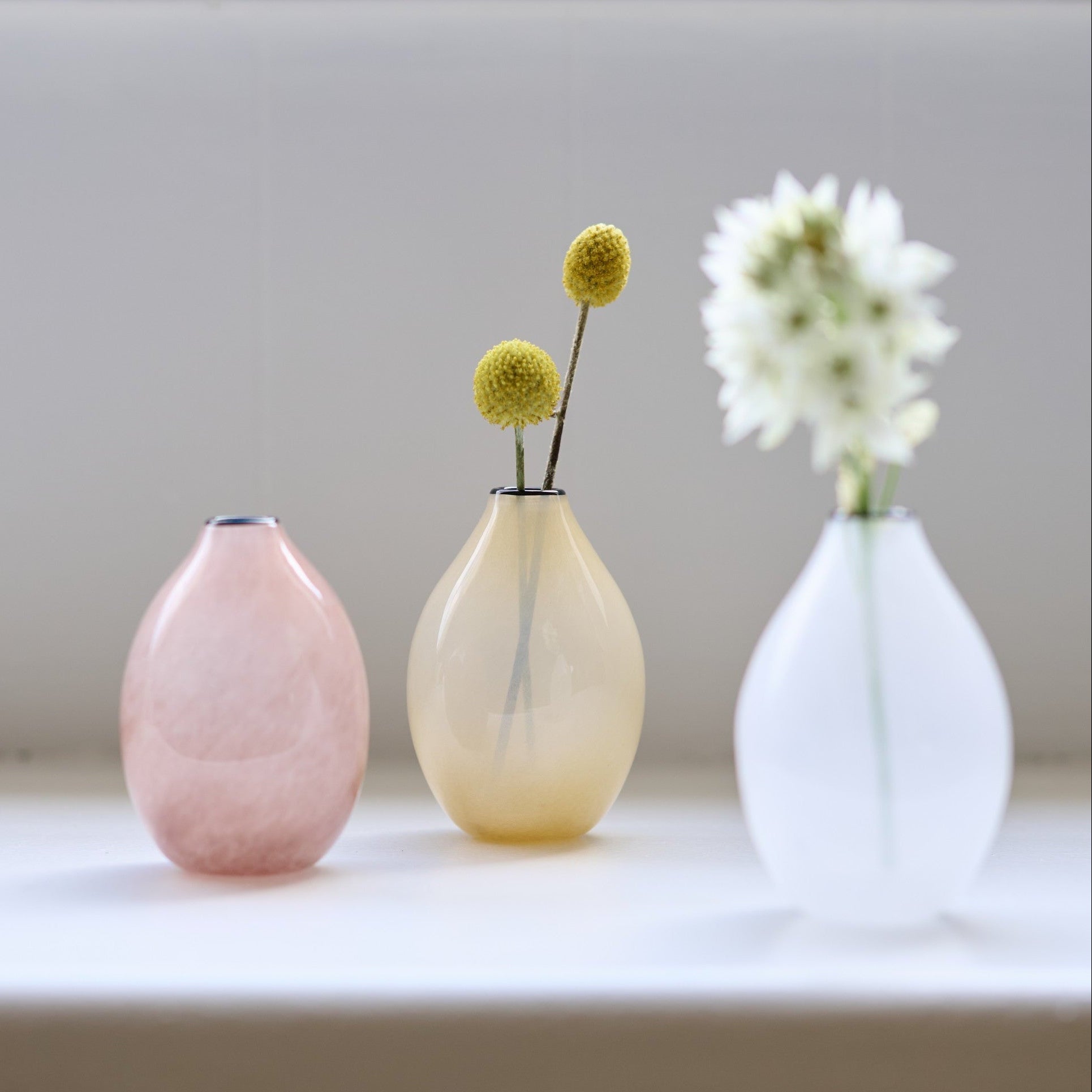 花瓶・フラワースタンド Fresco kasumi vase L ivory フラワーベース | kasumi mini vase – tiflo