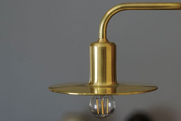 ブラケットライト | KT brass bracket light