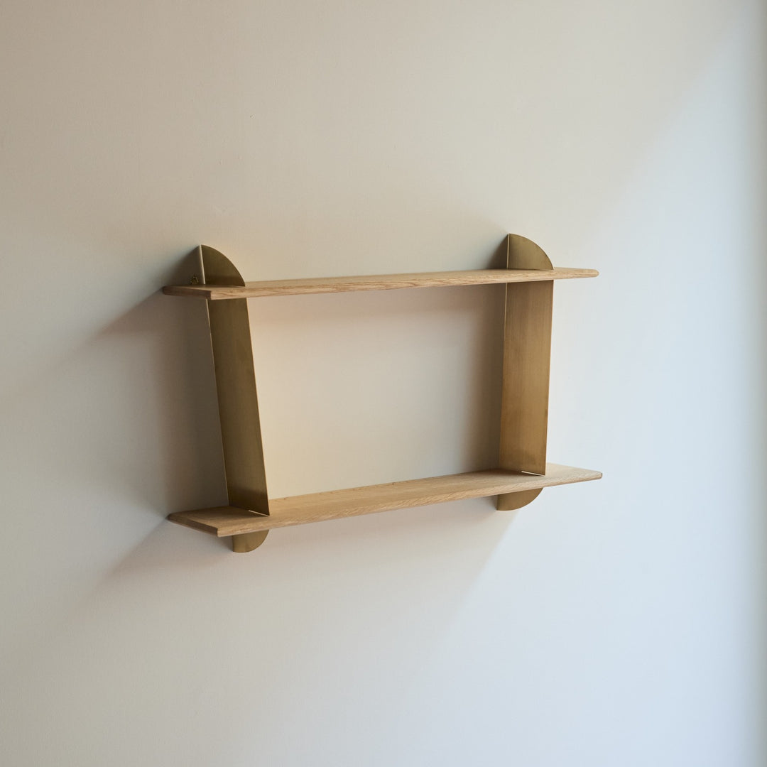 ウォールシェルフ | Brass side Shelf