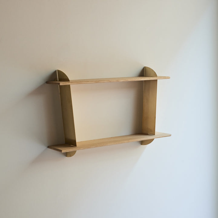 ウォールシェルフ | Brass side Shelf