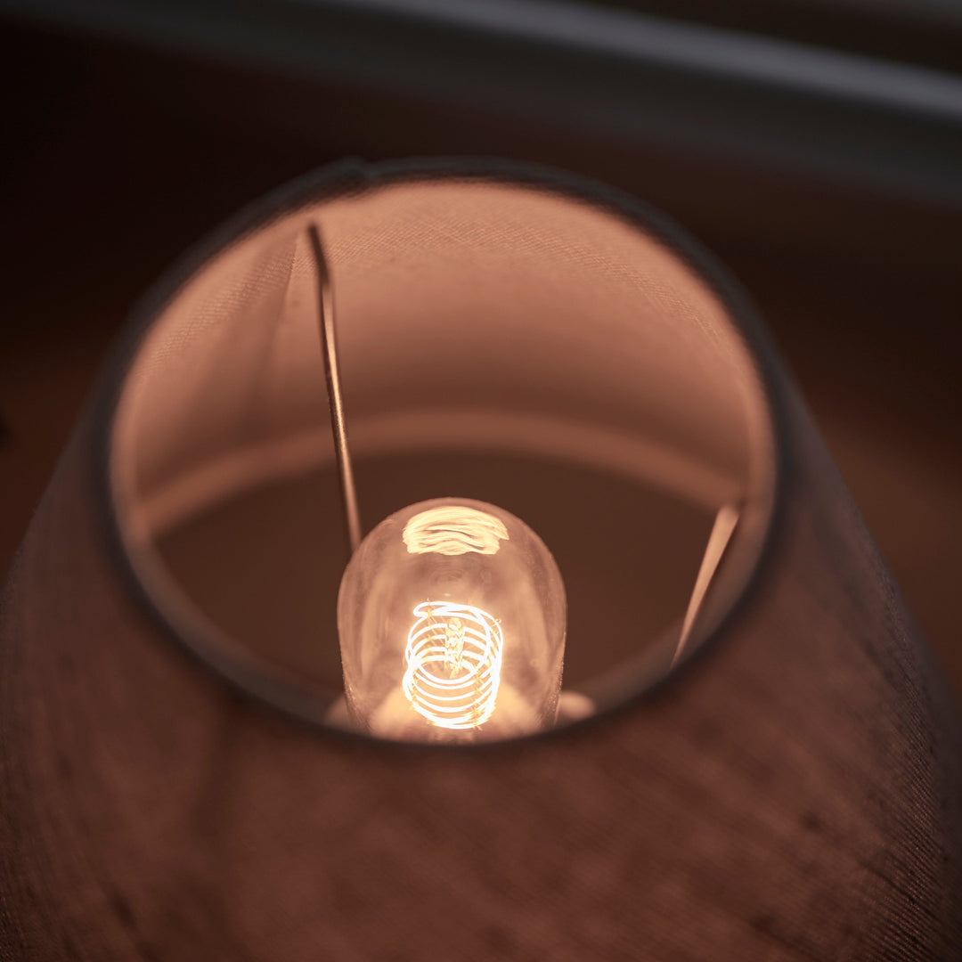撮影使用電球：40Wエジソン電球　※付属する電球とは異なります。