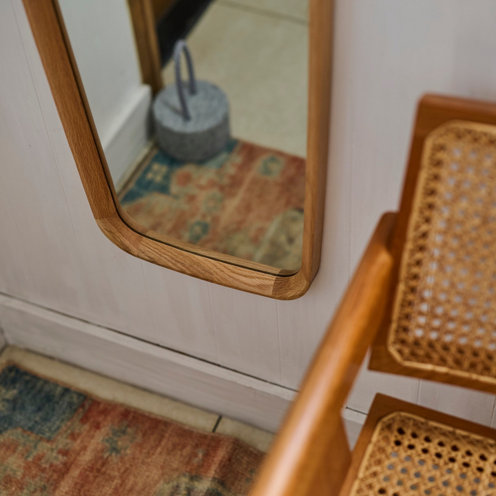 壁掛けミラー |  Oak frame ミラー Long