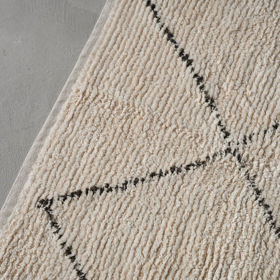 ラグマット | RANI | アイボリー | 140×200