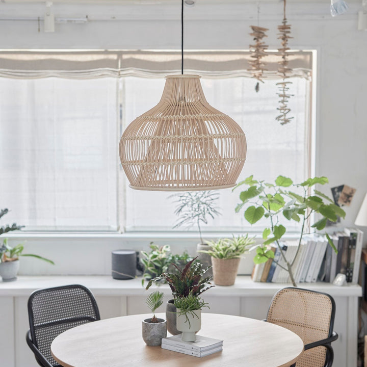 Rattan Natural ペンダントランプ（Bulb）