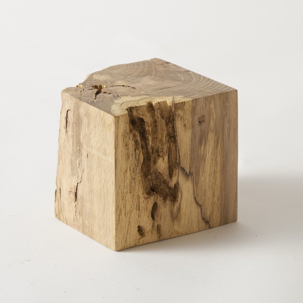 ブックエンド | 虫喰い楢のブロック