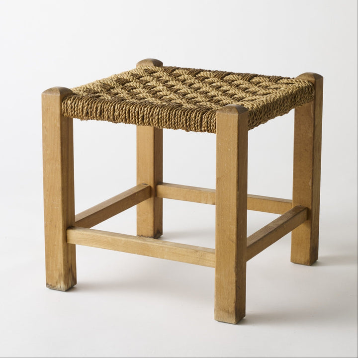 ヴィンテージ家具 | Rush Seat Stool 002