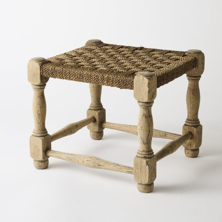 ヴィンテージ家具 | Rush Seat Stool 003