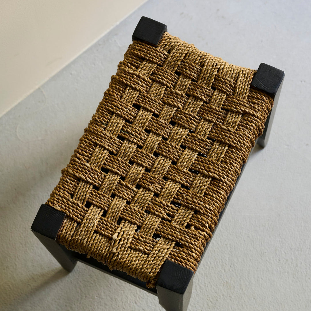 ヴィンテージ家具 | Rush Seat Stool 001