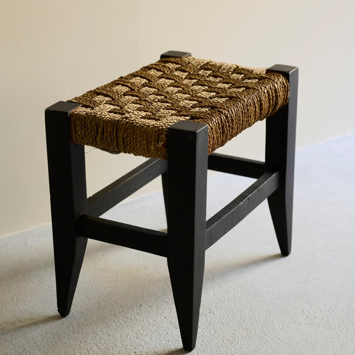 ヴィンテージ家具 | Rush Seat Stool 001