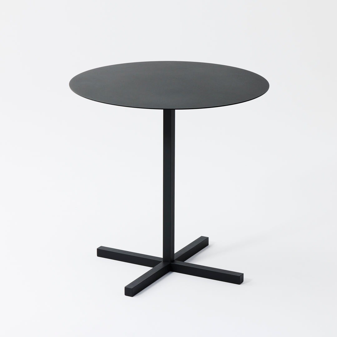 SOLID STEEL DINER TABLE ROUND（直径70cm）