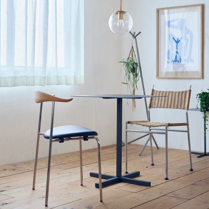 SOLID STEEL DINER TABLE SQUARE（幅60cm）