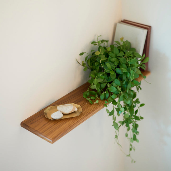 棚受け一体型ウォールシェルフ | Teak Classic shelf