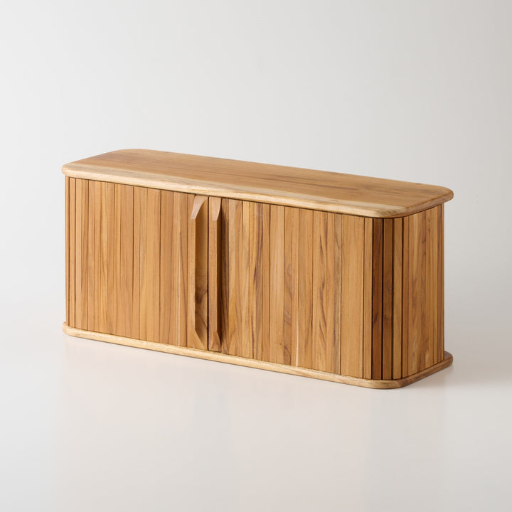 ウォールシェルフ | Teak Slide shelf