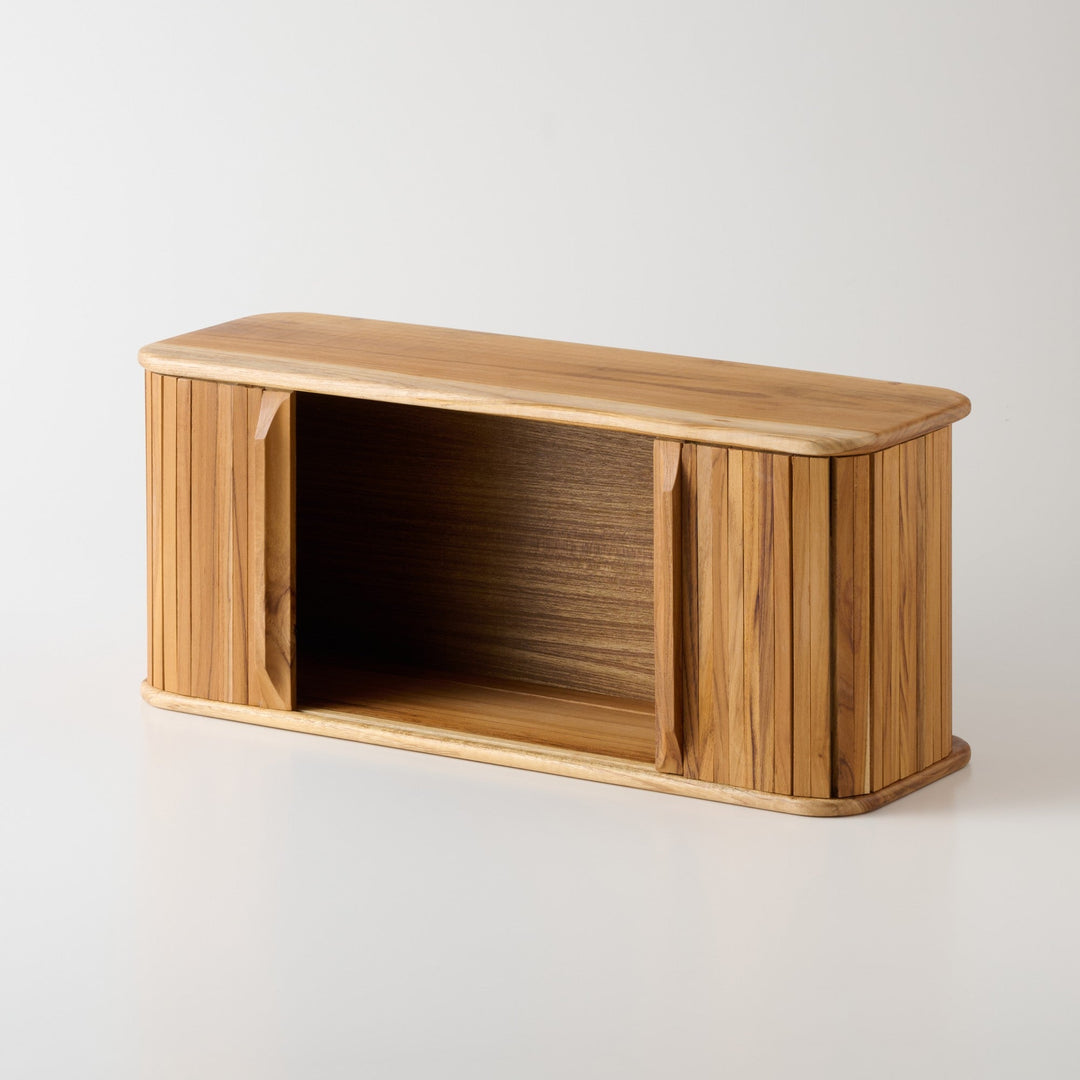 ウォールシェルフ | Teak Slide shelf