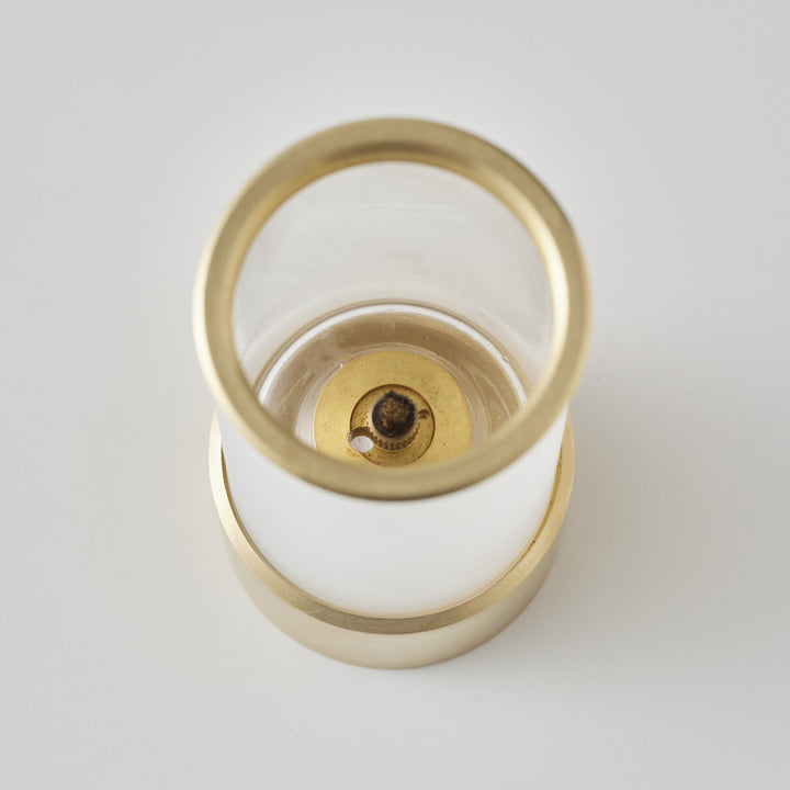 ガラス部分は取り外しができ、お手入れも簡単。