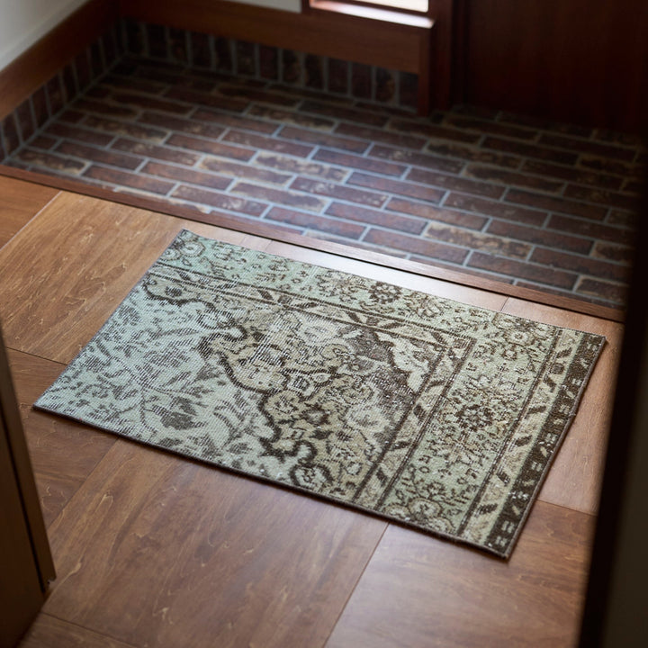 ヴィンテージラグ | トルコ・ドアサイズ No.04 | 茶色 | 79×51