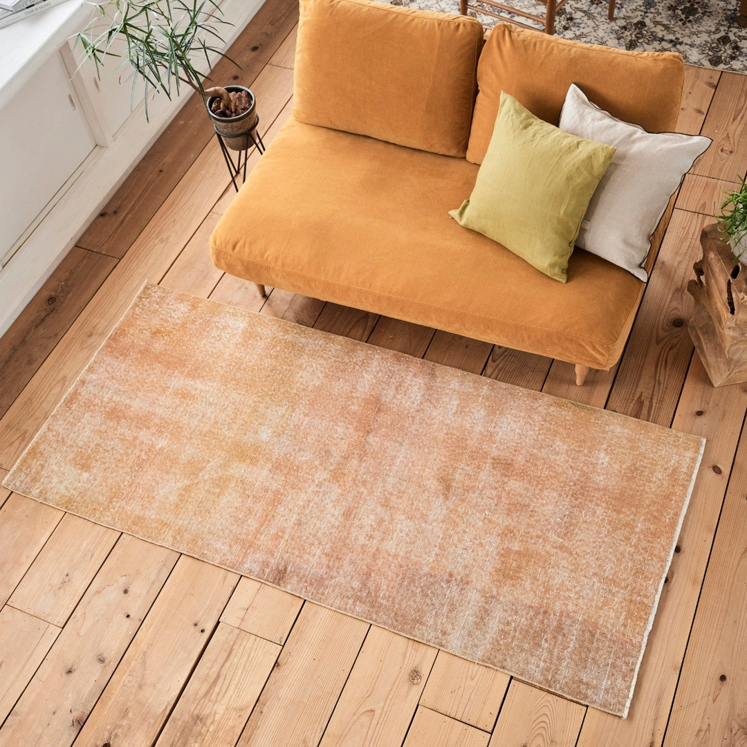 ヴィンテージラグ | トルコ・イスパルタ No.01 | 黄色 | 192×88 – tiflo ヴィンテージラグ | トルコ・イスパルタ No.01 | 黄色 | 192×88 – tiflo