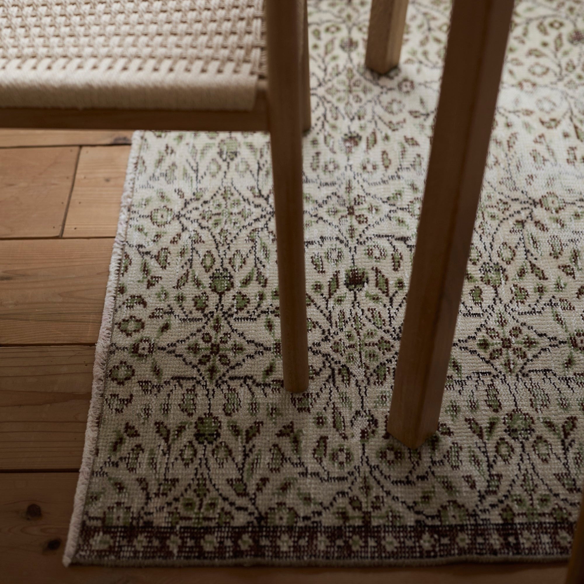 ヴィンテージラグ、はじめの一枚｜暮らしに、時間の深みを敷くという